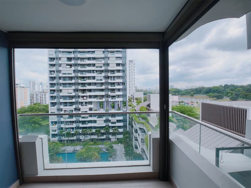 The Tre Ver, 60 Potong Pasir Avenue 1, 2 Bedrooms, 646 sqft, Condominium For Rent, by Julian Li, 500108132 - Balcony - PropertyGuru.com.sg