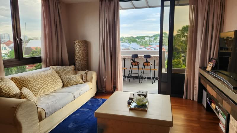 ⭐BRAND NEW but Pre-Loved, yet Better and Nicer✅Fully Equipped FREEHOLD Semi-D Home, Lift & Pool | 6 Rooms ensuite | 4 Cars | Automation, 7 Bedrooms, 5,500 sqft, Semi-Detached House For Sale, by Melvin Ng, 500108138 - Living Room - PropertyGuru.com.sg