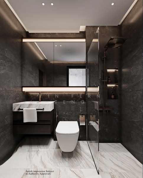 Watten Sanctuary, Watten Estate, 6 Bedrooms, 8,264 sqft, Detached House For Sale, by Yin Fern Teng, 500108147 - Bathroom - PropertyGuru.com.sg