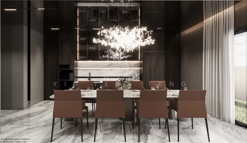 Watten Sanctuary, Watten Estate, 6 Bedrooms, 8,264 sqft, Detached House For Sale, by Yin Fern Teng, 500108147 - Dining Room - PropertyGuru.com.sg