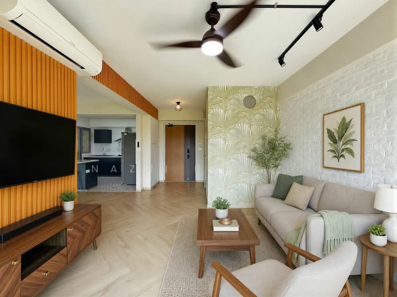 682A Edgedale Plains, 682A Edgedale Plains, 3 Bedrooms, 1,001 sqft, HDB Flat For Sale, by Nazri Baobed, 500108171 - Living Room - PropertyGuru.com.sg