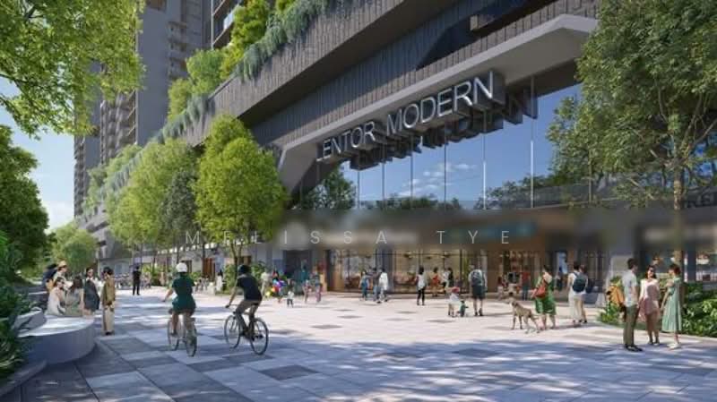 Lentor Modern, Lentor Central, 3 Bedrooms, 1,109 sqft, Condominium For Rent, by Melissa Tye, 500108202 - Exterior - PropertyGuru.com.sg