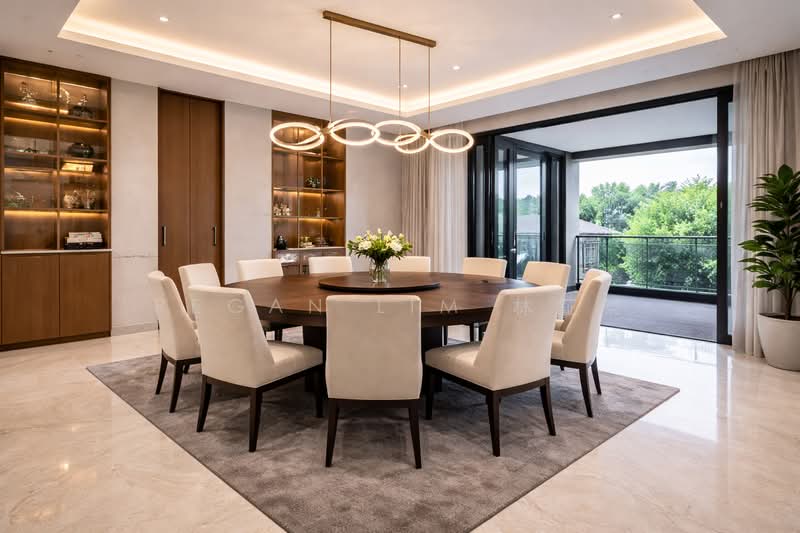 DISTRICT 15 FREEHOLD SPACIOUS CORNER TERRACE, MARINE PARADE ROAD, NALLUR ROAD, UPPER EAST COAST ROAD, 5 Bedrooms, 3,746 sqft, Corner Terrace For Sale, by Regan Lim 林鉦桀, 500108211 - Dining Room - PropertyGuru.com.sg