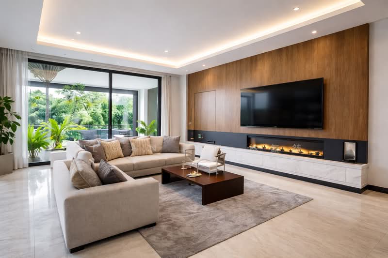 DISTRICT 15 FREEHOLD SPACIOUS CORNER TERRACE, MARINE PARADE ROAD, NALLUR ROAD, UPPER EAST COAST ROAD, 5 Bedrooms, 3,746 sqft, Corner Terrace For Sale, by Regan Lim 林鉦桀, 500108211 - Living Room - PropertyGuru.com.sg