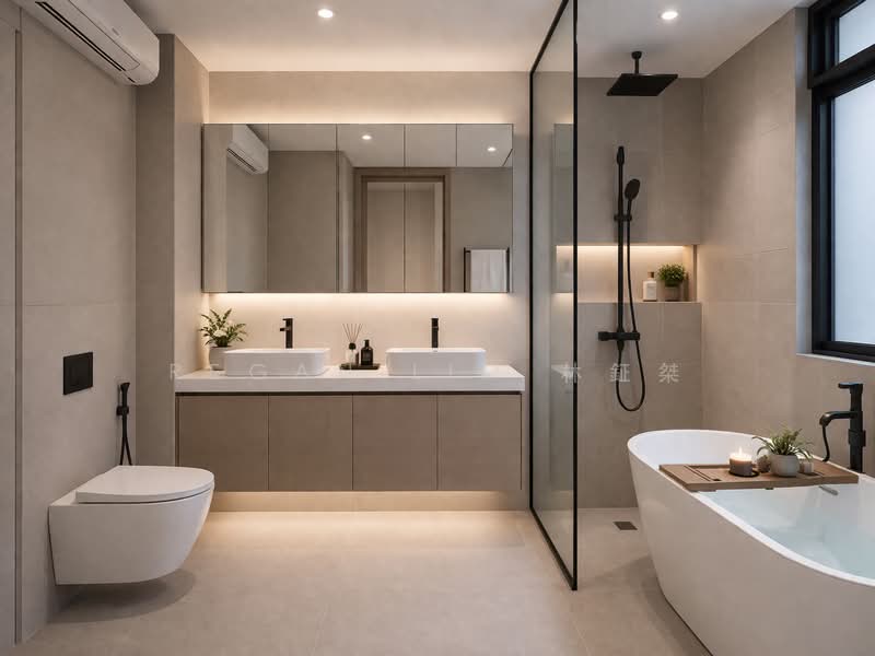 DISTRICT 15 FREEHOLD SPACIOUS CORNER TERRACE, MARINE PARADE ROAD, NALLUR ROAD, UPPER EAST COAST ROAD, 5 Bedrooms, 3,746 sqft, Corner Terrace For Sale, by Regan Lim 林鉦桀, 500108211 - Bathroom - PropertyGuru.com.sg