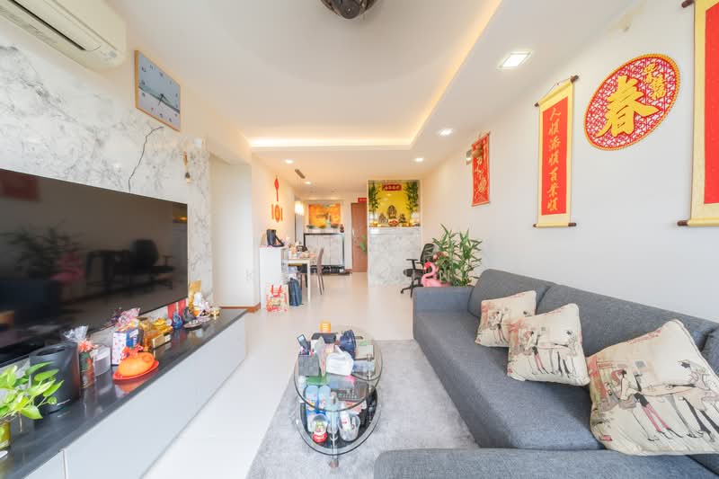 636B Senja Parc View, 636B Senja Road, 3 Bedrooms, 990 sqft, HDB Flat For Sale, by Kai Mun, 500108241 - Living Room - PropertyGuru.com.sg