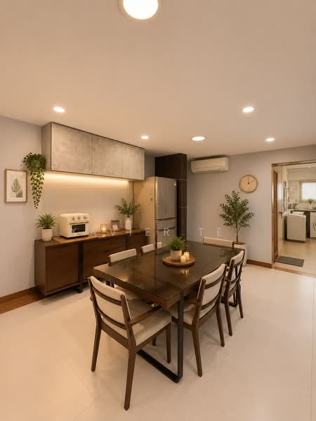 174A Edgedale Plains, 174A Edgedale Plains, Hougang / Punggol / Sengkang, 3 Bedrooms, 1,184 sqft, HDB Flat For Sale, by XAVIER TEI, 500108253 - Dining Room - PropertyGuru.com.sg