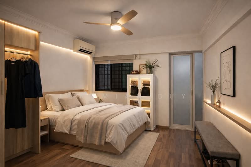 146 Bukit Batok West Avenue 6, 146 Bukit Batok West Avenue 6, 2 Bedrooms, 883 sqft, HDB Flat For Sale, by Jeremiah Buy, 500108261 - Bedroom - PropertyGuru.com.sg