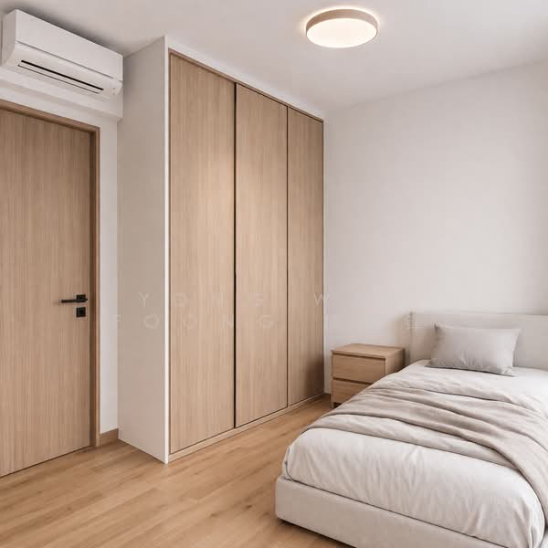 Eight Riversuites, 6 Whampoa East, 3 Bedrooms, 980 sqft, Condominium For Sale, by Yong Wee Foong 杨伟锋, 500108265 - Bedroom - PropertyGuru.com.sg