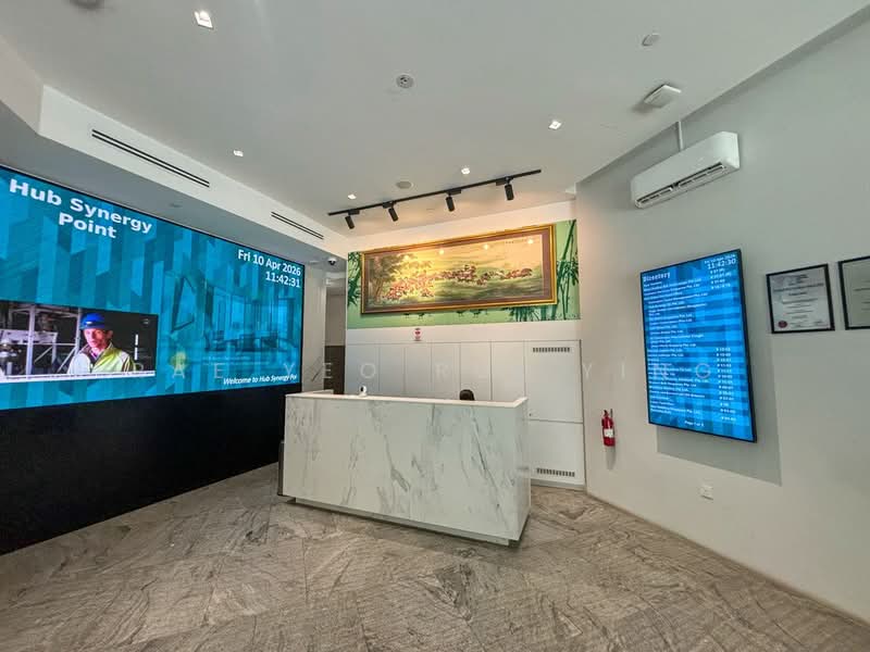 Hub Synergy Point, 70 Anson Road, 3,560 sqft, Office For Rent, by Rae Yeo Rui Ying, 500108281 - Reception Area - CommercialGuru.com.sg