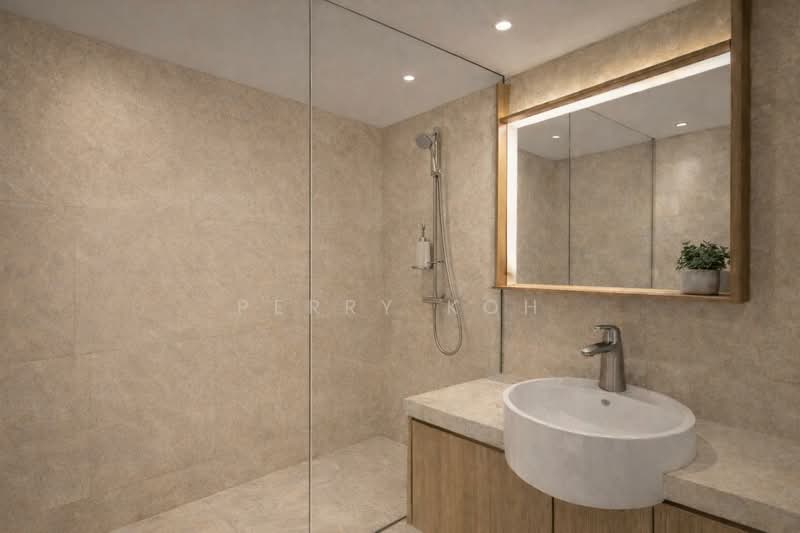Cabana, 145A Sunrise Terrace, 4 Bedrooms, 3,038 sqft, Cluster House For Sale, by Perry Koh, 500108329 - Bathroom - PropertyGuru.com.sg