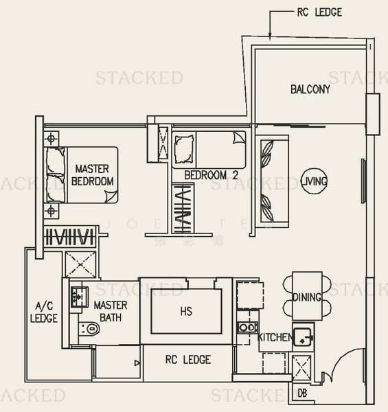 The Trilinq, 28 Jalan Lempeng, 2 Bedrooms, 711 sqft, Condominium For Rent, by Joey Teo 張彩億, 500108368 - PropertyGuru.com.sg