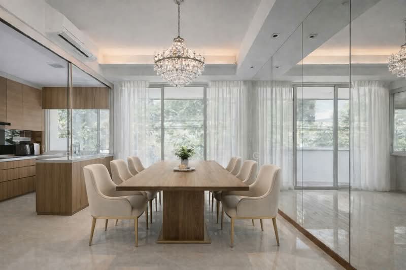 Cabana, 145A Sunrise Terrace, 4 Bedrooms, 3,038 sqft, Cluster House For Sale, by Fiona Chong S H, 500108397 - Dining Room - PropertyGuru.com.sg