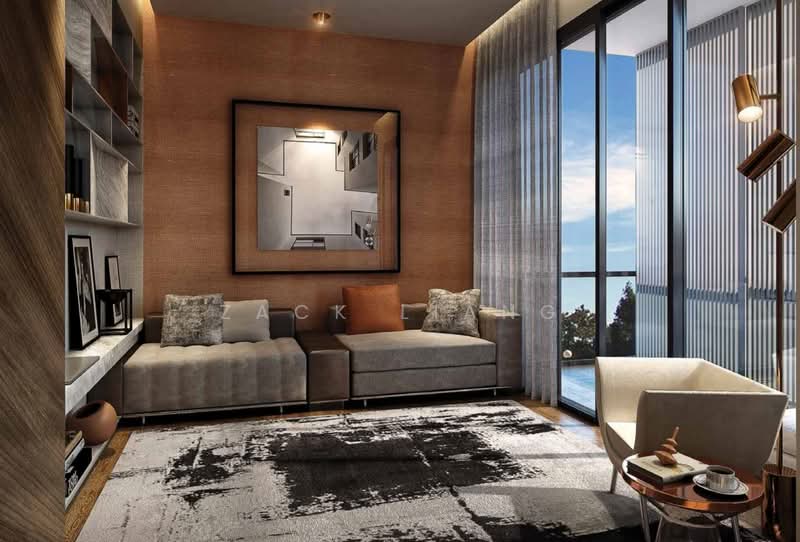 10 Evelyn | ⭐ Within 1km to ACS ⭐ Prestigious Newton Address | Freehold | Prime District 11 Living, , 1 Bedroom, 495 sqft, Condominium For Sale, by Zack Liang, 500108398 - Living Room - PropertyGuru.com.sg