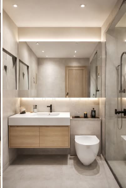 Bijou, 2 Jalan Mat Jambol, 1 Bedroom, 570 sqft, Condominium For Rent, by Koh Kai Ling, 500108407 - Bathroom - PropertyGuru.com.sg