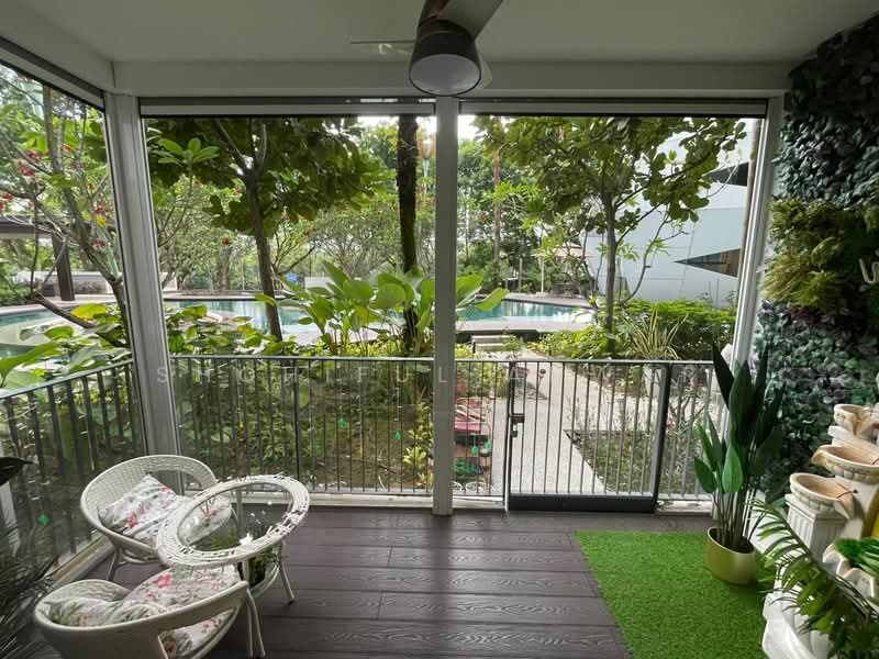 Ecopolitan, 134 Punggol Walk, 4 Bedrooms, 1,141 sqft, Executive Condominium For Sale, by Shohiful Anwar, 500108438 - Balcony - PropertyGuru.com.sg