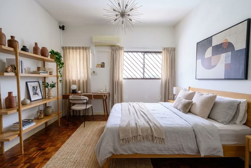 Ridgewood Condominium, 1 Ridgewood Close, 3 Bedrooms, 1,744 sqft, Condominium For Sale, by Kelvin Koh, 500108449 - Bedroom 1 - AI Enhanced - PropertyGuru.com.sg