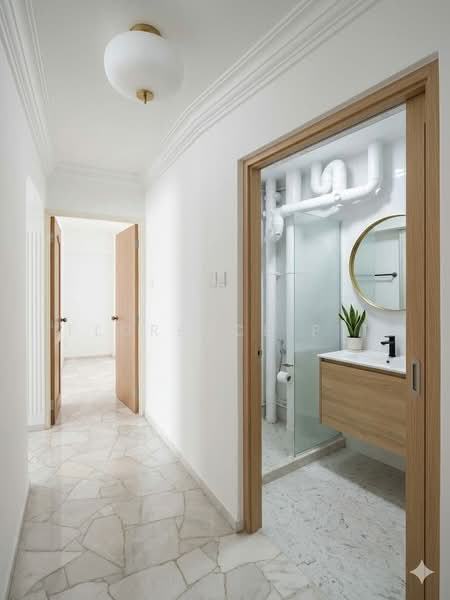 117B Rivervale Drive, 117B Rivervale Drive, 3 Bedrooms, 1,389 sqft, HDB Flat For Sale, by Florence P T, 500108472 - Corridor - PropertyGuru.com.sg