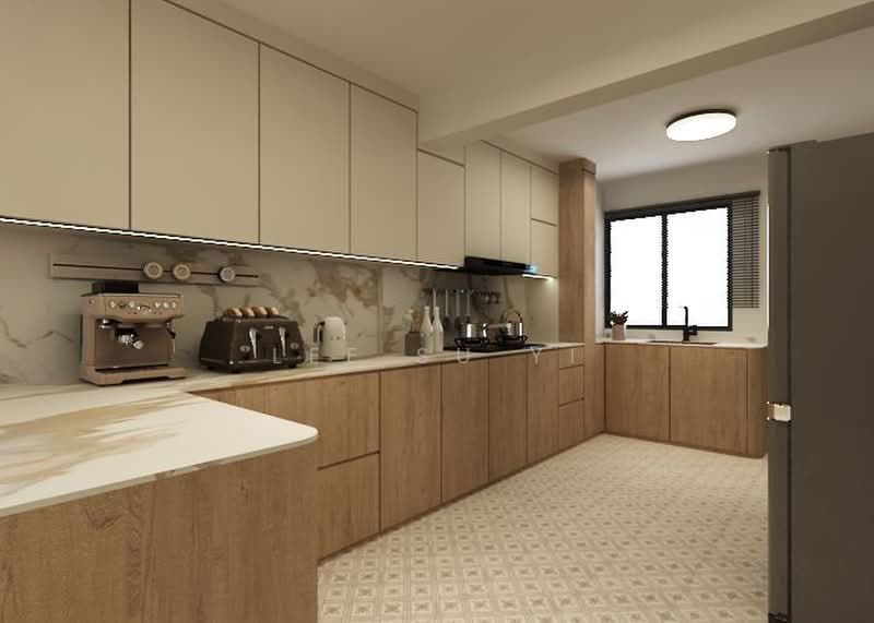 6 Marine Terrace, 6 Marine Terrace, 2 Bedrooms, 700 sqft, HDB Flat For Sale, by Lee Su Yi, 500108517 - Kitchen - PropertyGuru.com.sg