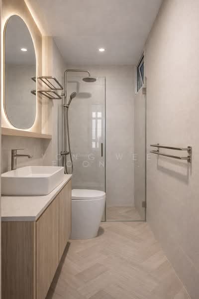 City Square Residences, 10 Kitchener Link, 3 Bedrooms, 1,238 sqft, Condominium For Sale, by Yong Wee Foong 杨伟锋, 500108524 - Bathroom - PropertyGuru.com.sg