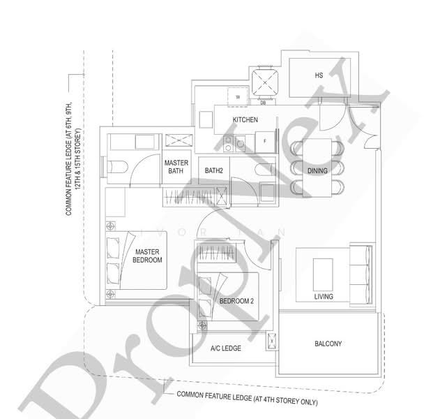 Stars of Kovan, 984 Upper Serangoon Road, 2 Bedrooms, 732 sqft, Condominium For Sale, by Ivor Tan, 500108570 - PropertyGuru.com.sg