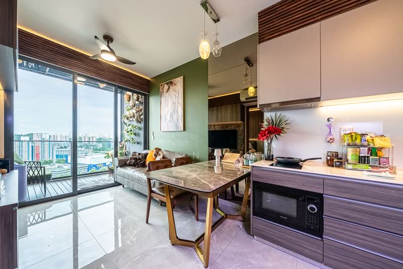 Stirling Residences, 21 Stirling Road, 1 Bedroom, 506 sqft, Condominium For Rent, by Bryan Koh, 500108575 - Living Room - PropertyGuru.com.sg