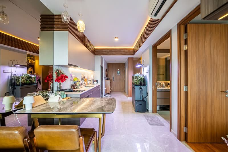 Stirling Residences, 21 Stirling Road, 1 Bedroom, 506 sqft, Condominium For Rent, by Bryan Koh, 500108575 - Kitchen - PropertyGuru.com.sg