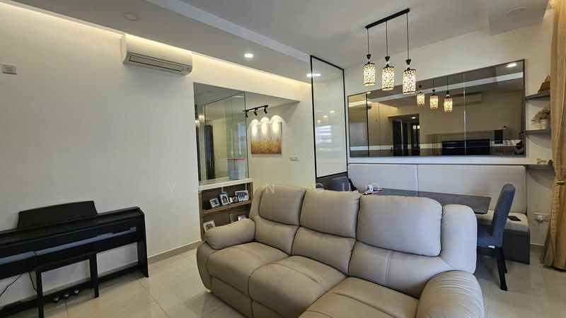 Jewel @ Buangkok, Buangkok Drive, 3 Bedrooms, 1,152 sqft, Condominium For Sale, by Yulin Guo, 500108577 - Living Room - PropertyGuru.com.sg