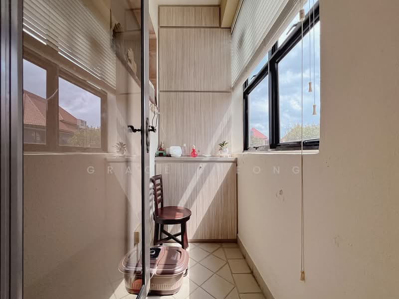 Chuan Villas, Chuan Close, 5 Bedrooms, 2,900 sqft, Terraced House For Sale, by Grace Cheong, 500108581 - Master Balcony - PropertyGuru.com.sg