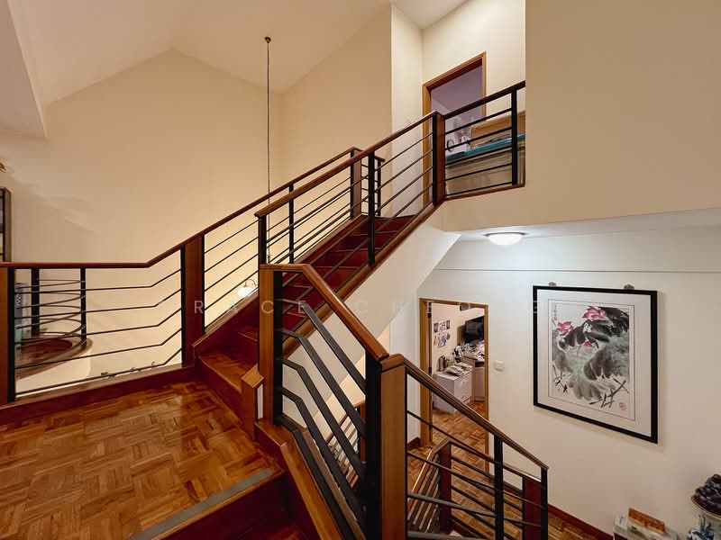 Chuan Villas, Chuan Close, 5 Bedrooms, 2,900 sqft, Terraced House For Sale, by Grace Cheong, 500108581 - Staircase - PropertyGuru.com.sg