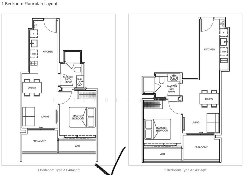 FIRE SALE🔥FREEHOLD RCR⭐District 14⭐Immediate Rental Income, , 1 Bedroom, 484 sqft, Condominium For Sale, by Elizabeth Lim, 500108591 - PropertyGuru.com.sg