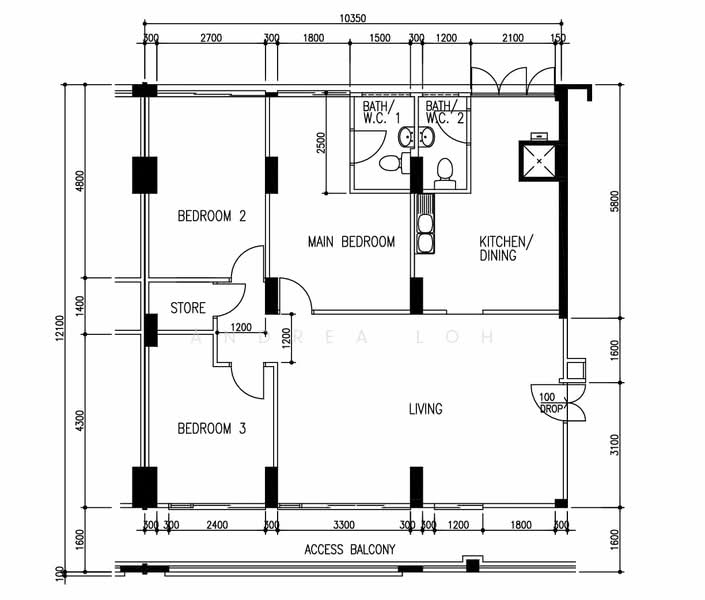 241 Bishan Street 22, 241 Bishan Street 22, 3 Bedrooms, 1,130 sqft, HDB Flat For Sale, by Andrea Loh, 500108600 - PropertyGuru.com.sg