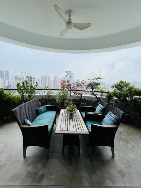 Regency Park, 3 Nathan Road, 4 Bedrooms, 3,649 sqft, Condominium For Rent, by Alan Toh K S, 500108612 - Balcony - PropertyGuru.com.sg
