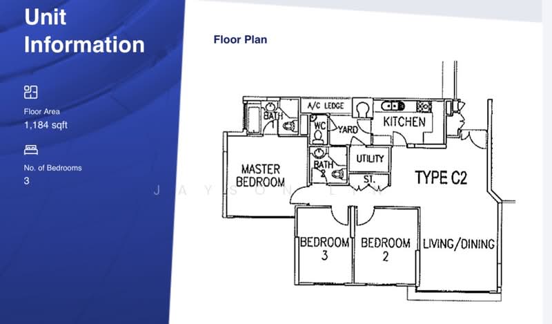 Central Grove, 1 Geylang East Avenue 1, 3 Bedrooms, 1,184 sqft, Condominium For Rent, by Jayson Lin, 500108650 - PropertyGuru.com.sg