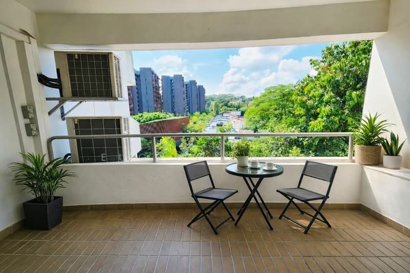 Clementi Park, 137 Sunset Way, 2 Bedrooms, 1,345 sqft, Condominium For Rent, by Eugene Chan, 500108655 - Balcony - PropertyGuru.com.sg
