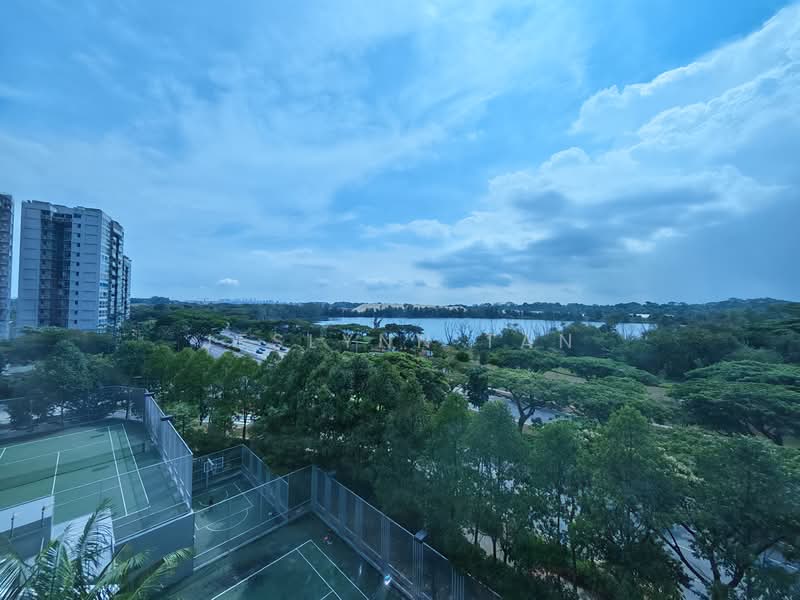 Q Bay Residences, 1 Tampines Street 86, 3 Bedrooms, 1,119 sqft, Condominium For Sale, by Jeslynn Tan, 500108687 - View from Bedroom - PropertyGuru.com.sg
