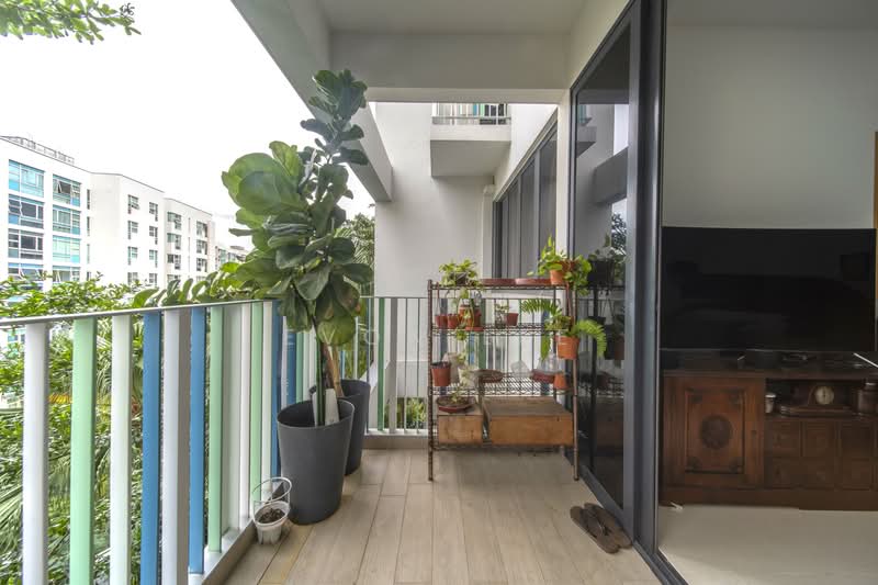 The Jovell, 13 Flora Drive, 1 Bedroom, 441 sqft, Condominium For Sale, by Evon Lee, 500108691 - Balcony - PropertyGuru.com.sg
