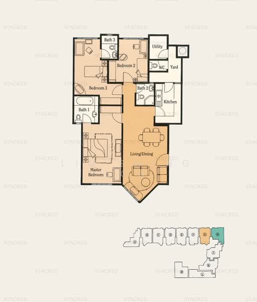 Pinetree Condo, 28 Balmoral park, 3 Bedrooms, 1,206 sqft, Condominium For Rent, by Lim Sheng Loo, 500108715 - PropertyGuru.com.sg