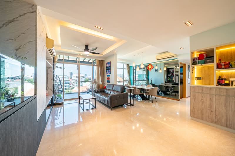 The Amery, 16 Lorong K Telok Kurau, 5 Bedrooms, 2,379 sqft, Condominium For Sale, by Caline Leong, 500108740 - Living Room - PropertyGuru.com.sg