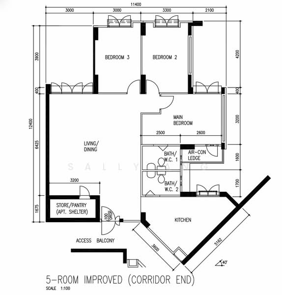 116A Rivervale Drive, 116A Rivervale Drive, 3 Bedrooms, 1,238 sqft, HDB Flat For Sale, by Sally Ang, 500108752 - PropertyGuru.com.sg