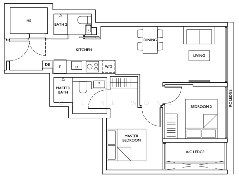 ⭐️ 1KM TO ACS(JR) & ST MARGARET'S, HIGH RENTAL YIELD, WALK TO MRT, , 2 Bedrooms, 635 sqft, Condominium For Sale, by Celine Wong, 500108757 - PropertyGuru.com.sg