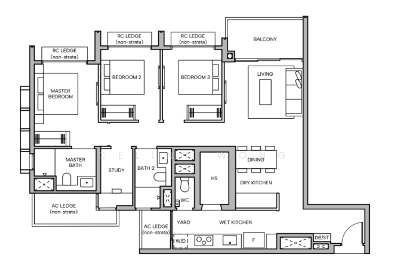 ⭐️ EARLY BIRD DISCOUNT, HIGH RENTAL YIELD, WALK TO MRT, , 2 Bedrooms, 689 sqft, Condominium For Sale, by Celine Wong, 500108788 - PropertyGuru.com.sg