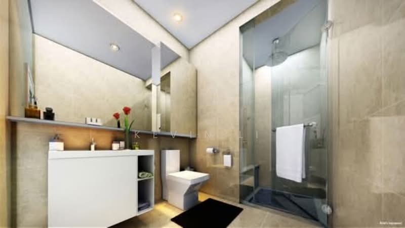 Kingsford Hillview Peak, 103 Hillview Rise, 1 Bedroom, 517 sqft, Condominium For Sale, by Kevin Li, 500108796 - Bathroom - PropertyGuru.com.sg