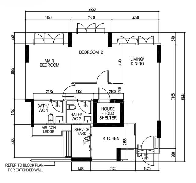 414B Fernvale Link, 414B Fernvale Link, 2 Bedrooms, 732 sqft, HDB Flat For Sale, by Elaine Tay, 500108877 - PropertyGuru.com.sg