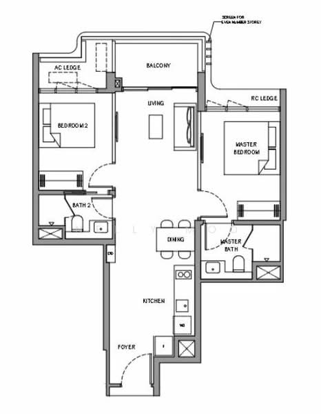 Vela Bay, Bayshore Road, 2 Bedrooms, 689 sqft, Condominium For Sale, by Nelly Moo, 500108882 - PropertyGuru.com.sg