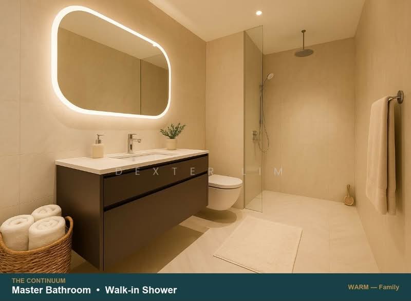 The Continuum, 6 Thiam Siew Avenue, 2 Bedrooms, 667 sqft, Condominium For Sale, by Dexter Lim, 500108885 - Bathroom - PropertyGuru.com.sg