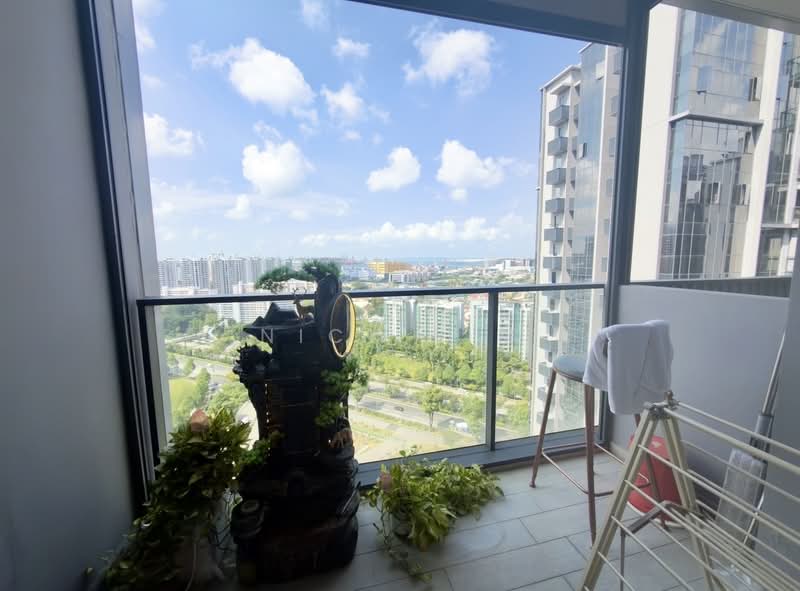 Parc Clematis, 8C Jalan Lempeng, 1 Bedroom, 517 sqft, Condominium For Sale, by Nick Lim, 500108907 - Balcony - PropertyGuru.com.sg