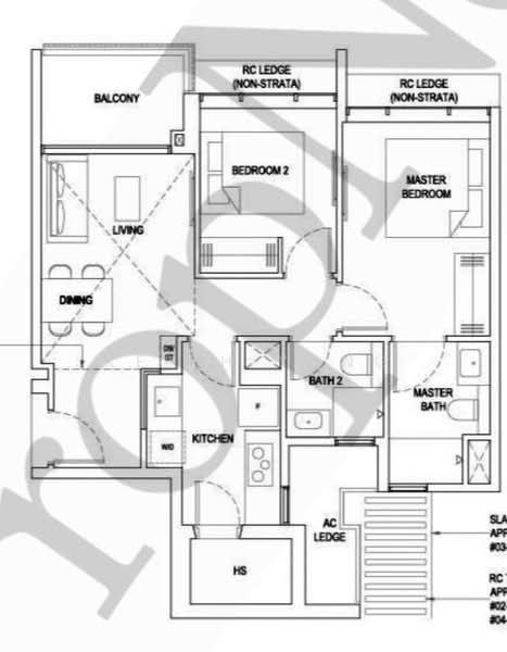 Bartley Vue, 6 Jalan Bunga Rampai, 2 Bedrooms, 732 sqft, Condominium For Sale, by Keith Yong, 500108930 - PropertyGuru.com.sg