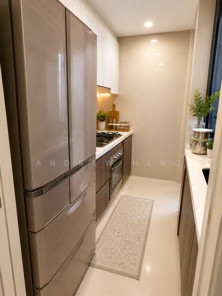 Riversound Residence, 1 Sengkang East Avenue, 3 Bedrooms, 1,220 sqft, Condominium For Rent, by Andrew Heng, 500108991 - Kitchen - PropertyGuru.com.sg