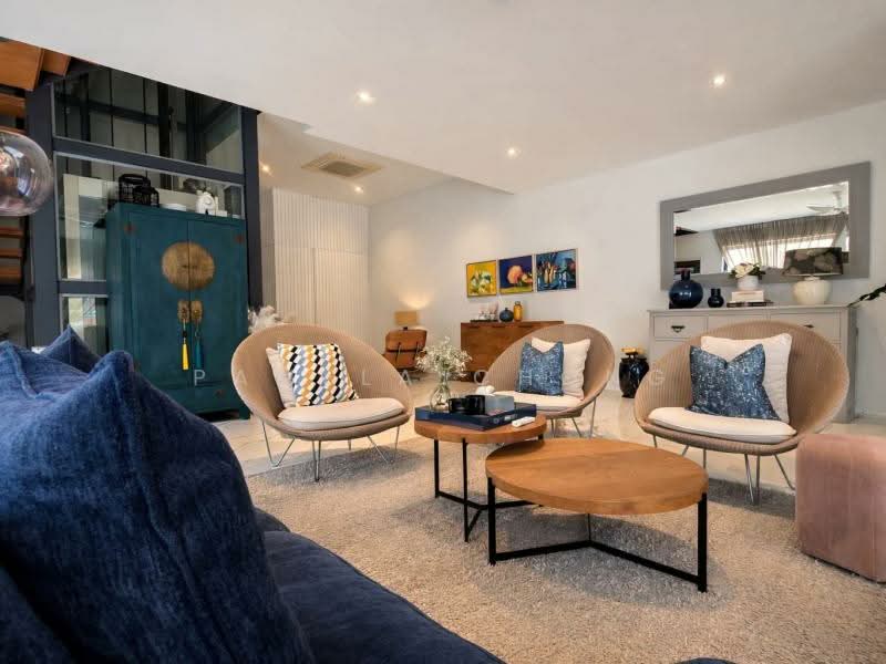 EXCLUSIVE AGENT ⭐️ MODERN BEAUTIFUL DUNBAR SEMID ⭐️ LIFT POOL MRT ☎️ PAM 9022 8600, DUNBAR  / FRANKEL / GREENFIELD / BOWMONT, 5 Bedrooms, 6,700 sqft, Semi-Detached House For Sale, by Pamela Chong, 500109004 - Living Room - PropertyGuru.com.sg